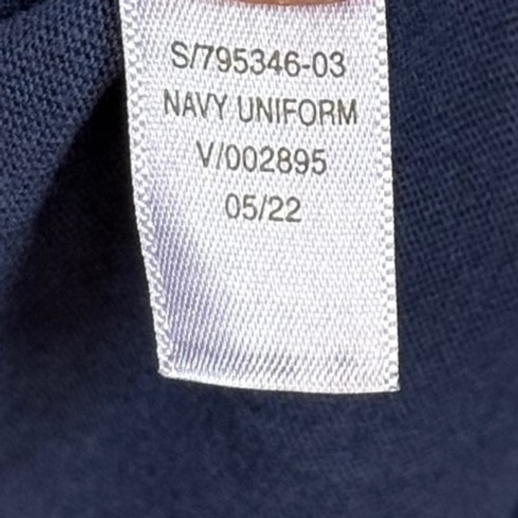 NWT GAP Womens Relaxed Fit T-Shirt, 100% Organically Grown Cotton, True Navy, XL - Picture 6 of 8